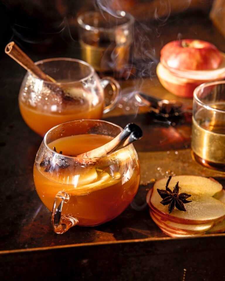 Apple vanilla chai hot toddy