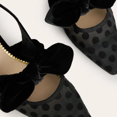 Bow Kitten Heels