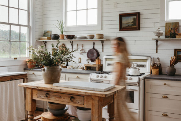 Claire Zinnecker small kitchen.