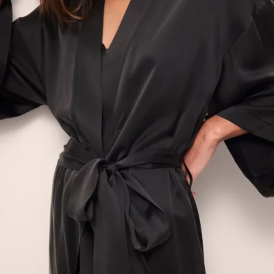 Inez Washable Silk Robe