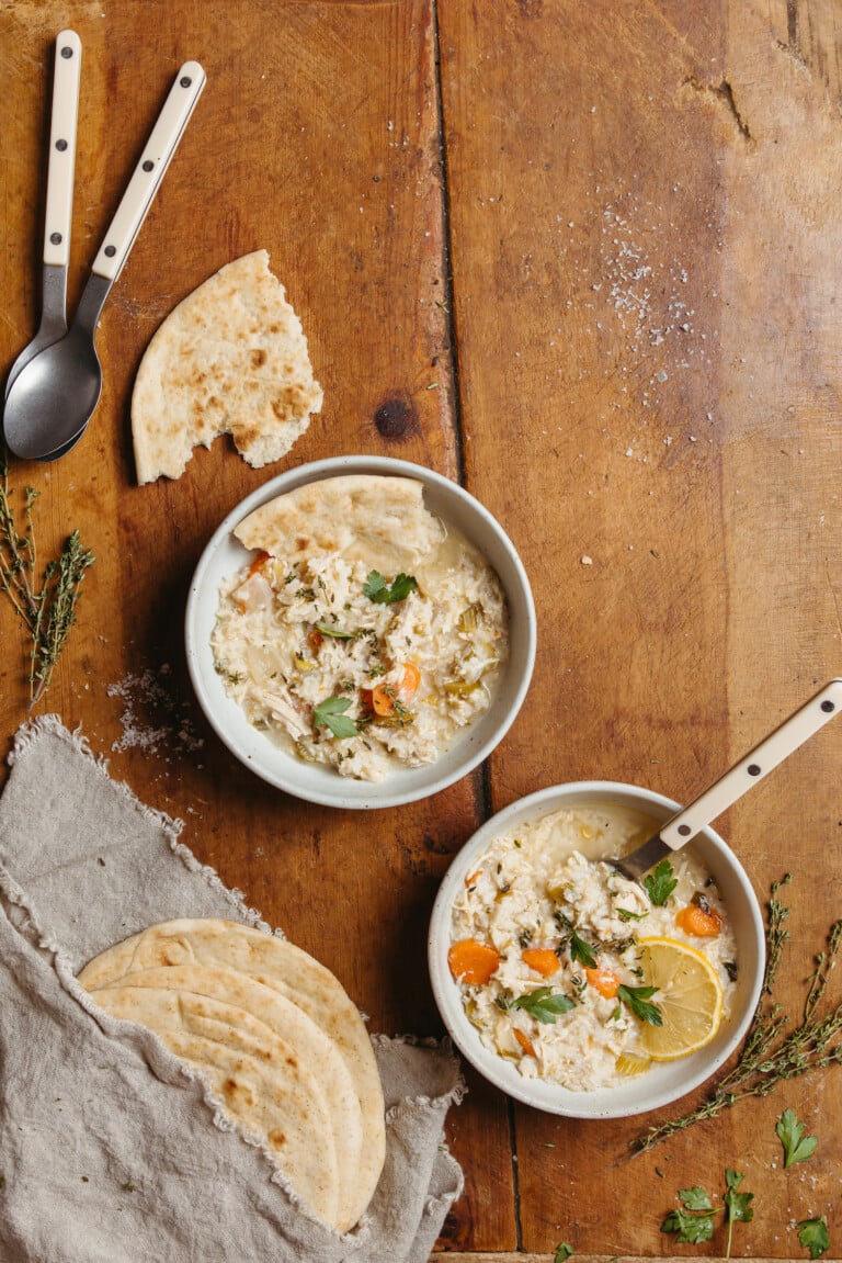 Sopa grega de frango com limão_melhores receitas de sopa