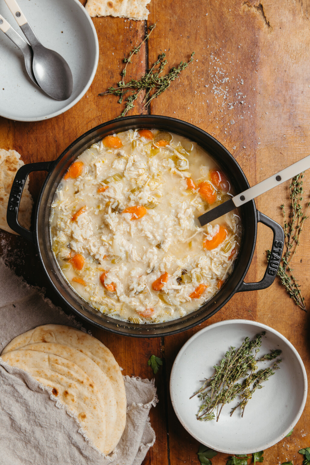 Bright, Creamy, Delicious: This Greek Lemon Chicken Soup Will Warm Up