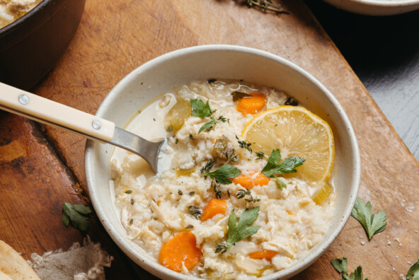 greek lemon chicken soup