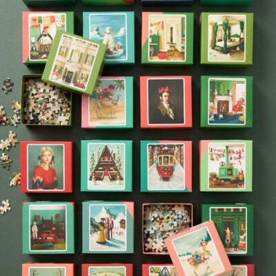 mini puzzle advent calendar