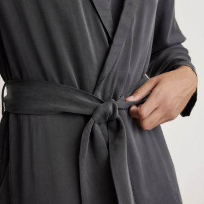 quince mens silk robe