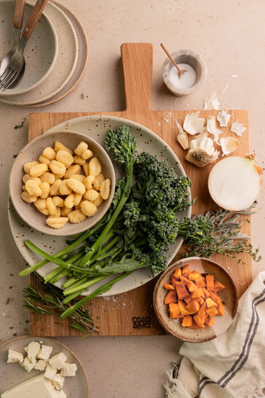 sheet pan gnocchi