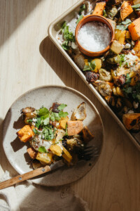 Sheet pan harvest hash