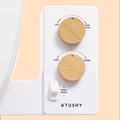 Tushy Spa White Bamboo Bidet