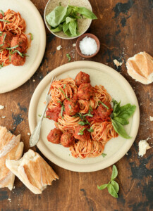 Vegan Mushroom Meatballs