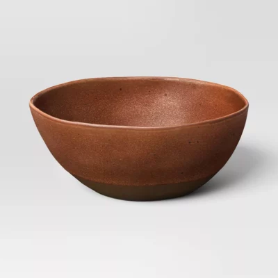 3000ml Stoneware Serving Bowl Brown