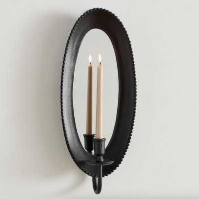 Chris Loves Julia Modern Traditional Taper Sconce