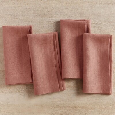 Mason oversized linen napkins, Pottery Barn