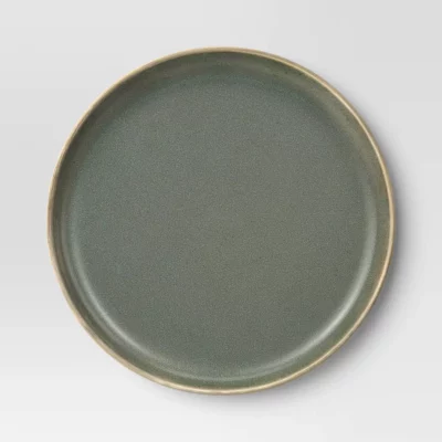 Stoneware Tilley Salad Plate Olive Green