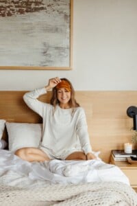 Camille Styles holiday pajamas