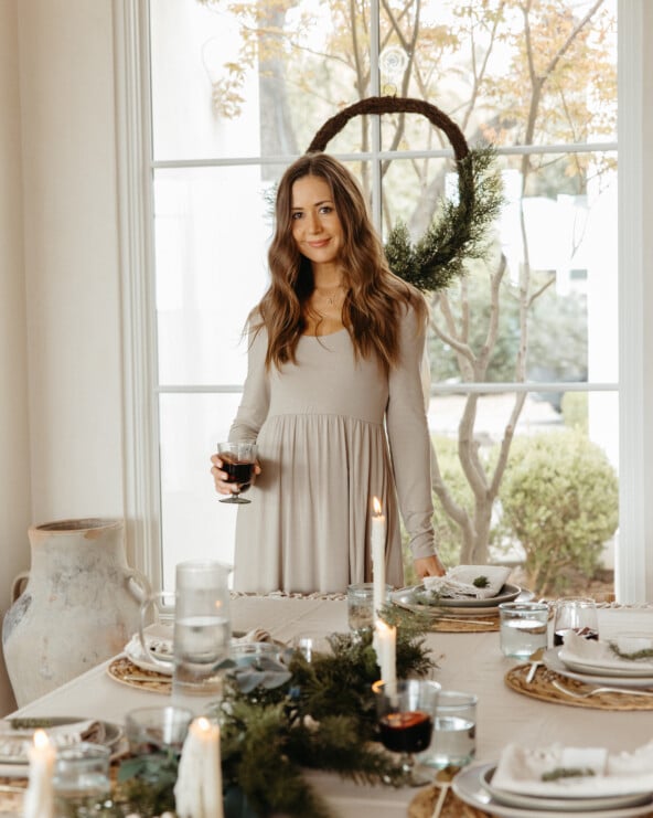 Camille Styles holiday table inspiration