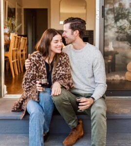 gift guide for him 2024 couple on porch