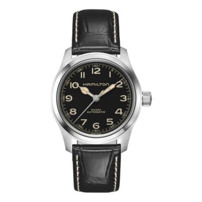 hamilton khaki field murph dial 38mm strap