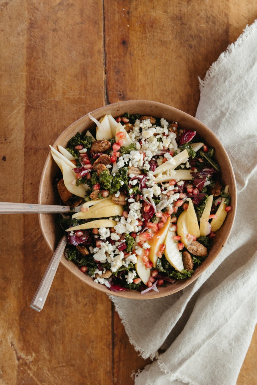 holiday jewels chopped salad