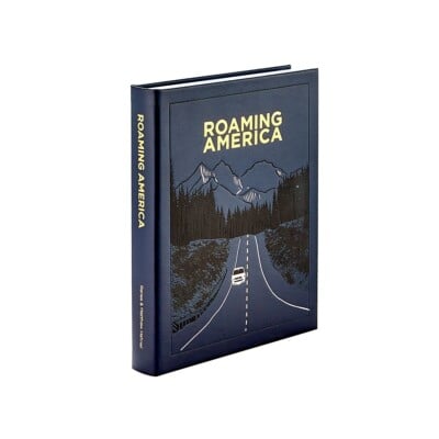 Leather-Bound Roaming America Book