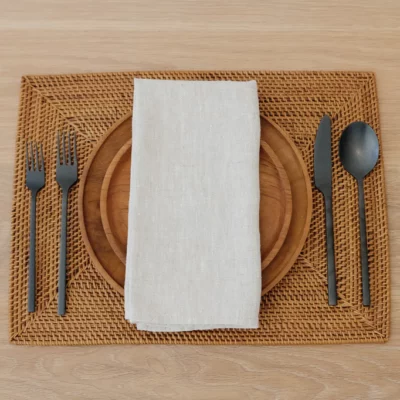 Saffron Poe Woven Placemats