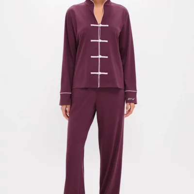 Winetasting Pima Cotton Wilford Women's Pajama Set