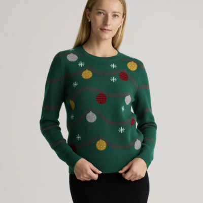 Mongolian Cashmere Christmas Sweater