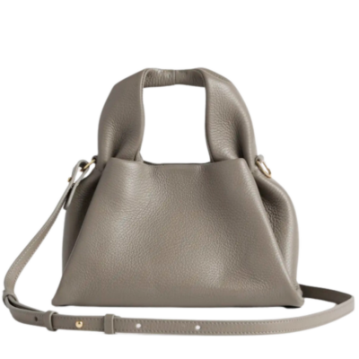 Quince Italian Leather Trapeze Crossbody