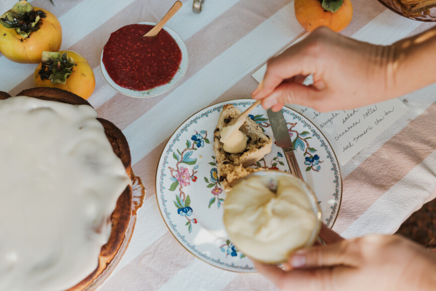 Scones, brunch, tea party