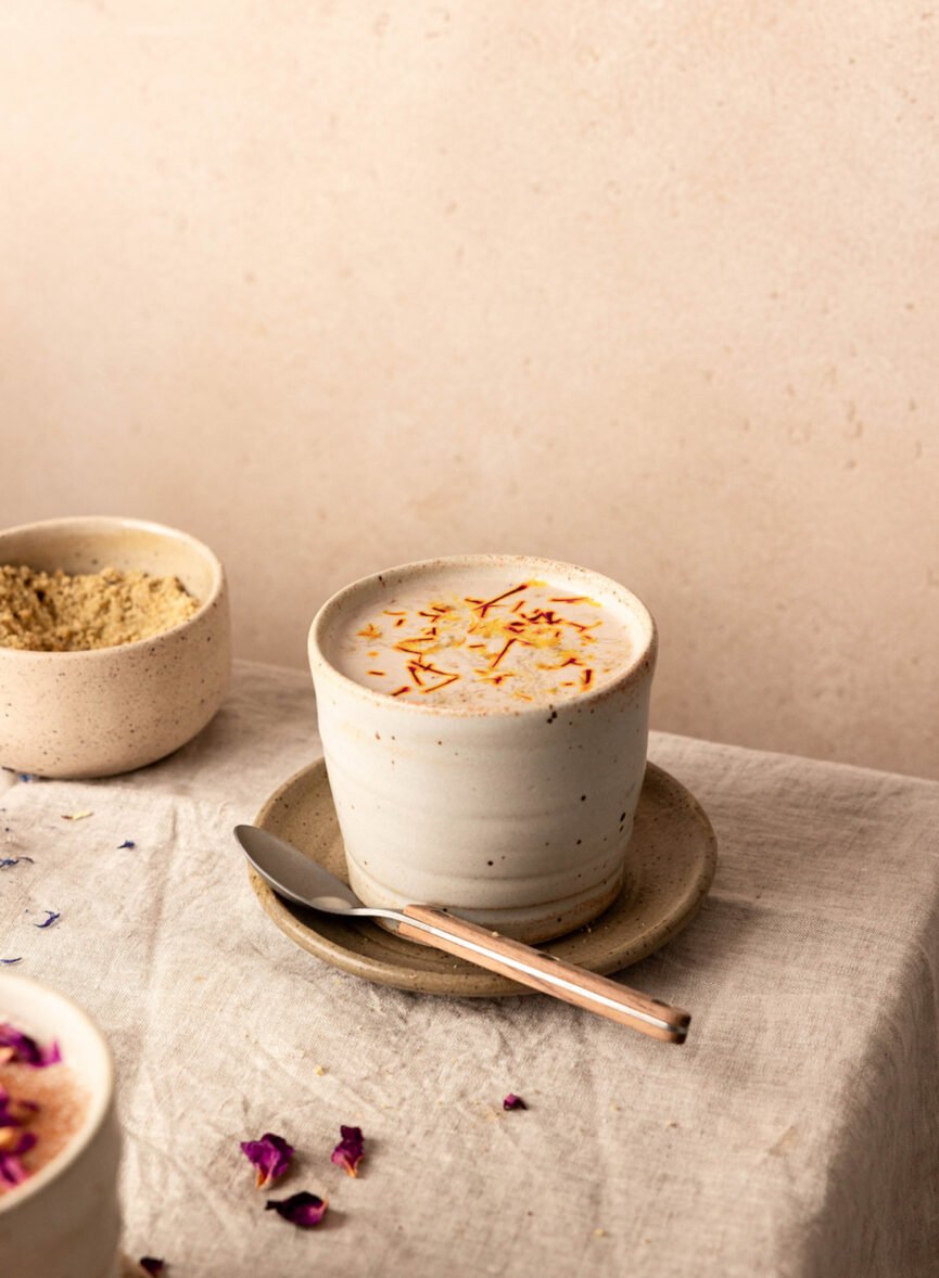 doodh masala wellness latte