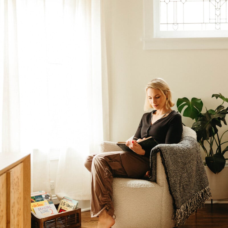 Woman journaling about how to do a life edit