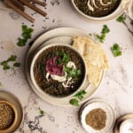 Vegan Coconut Dal with Kale