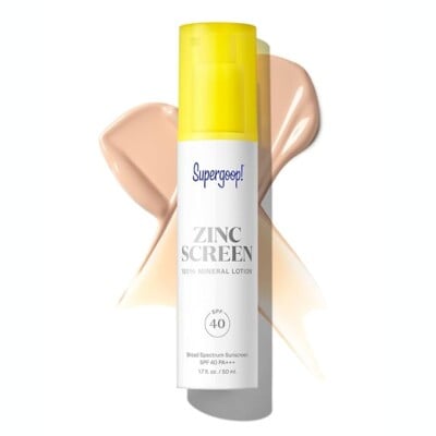 Zincscreen 100% Mineral Lotion SPF 40