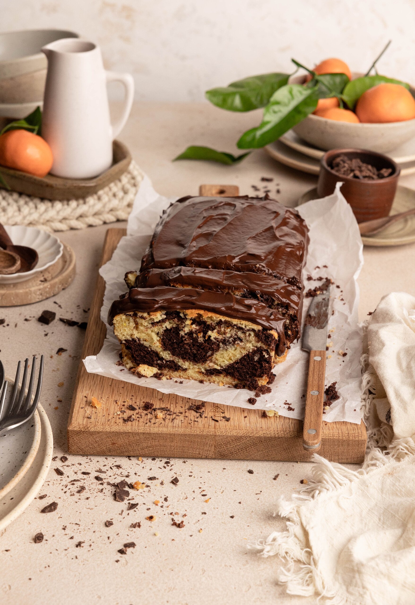 This Chocolate Orange Loaf Cake is My Weekend Baking Obsession