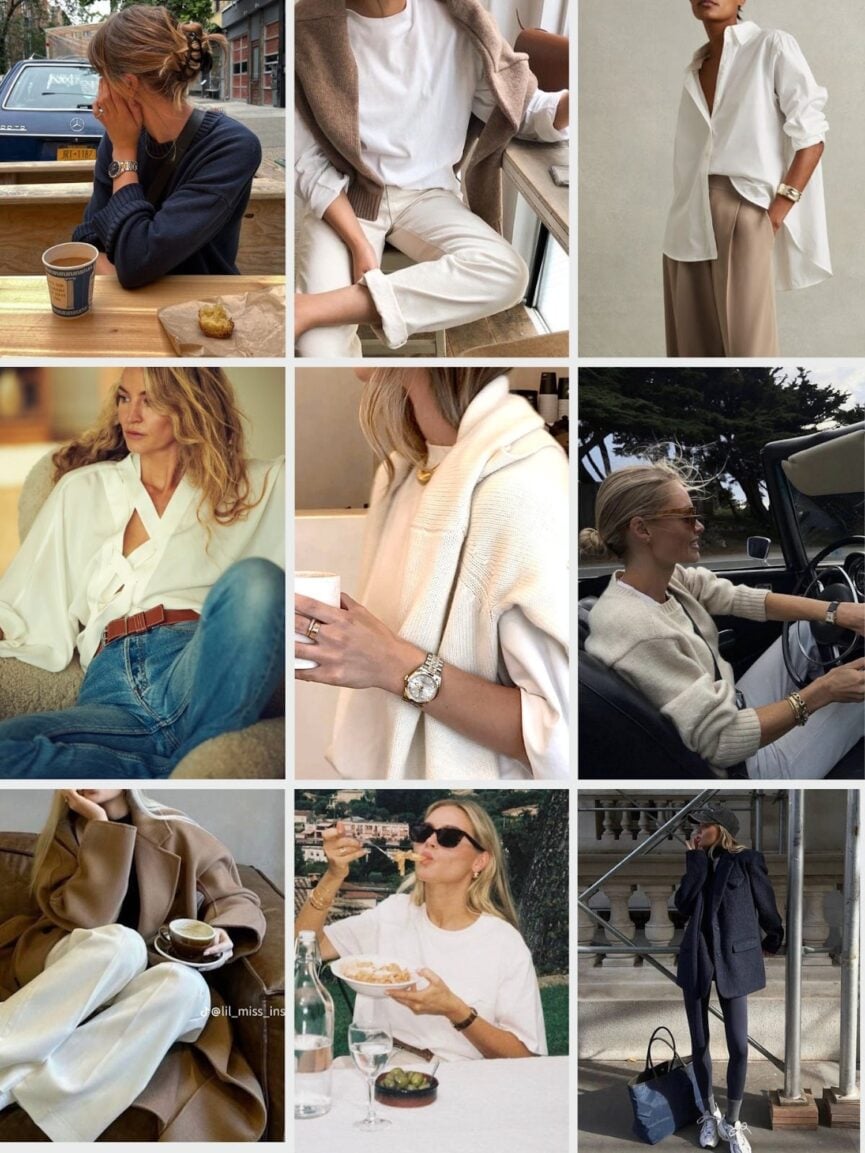 camille styles outfit vision board