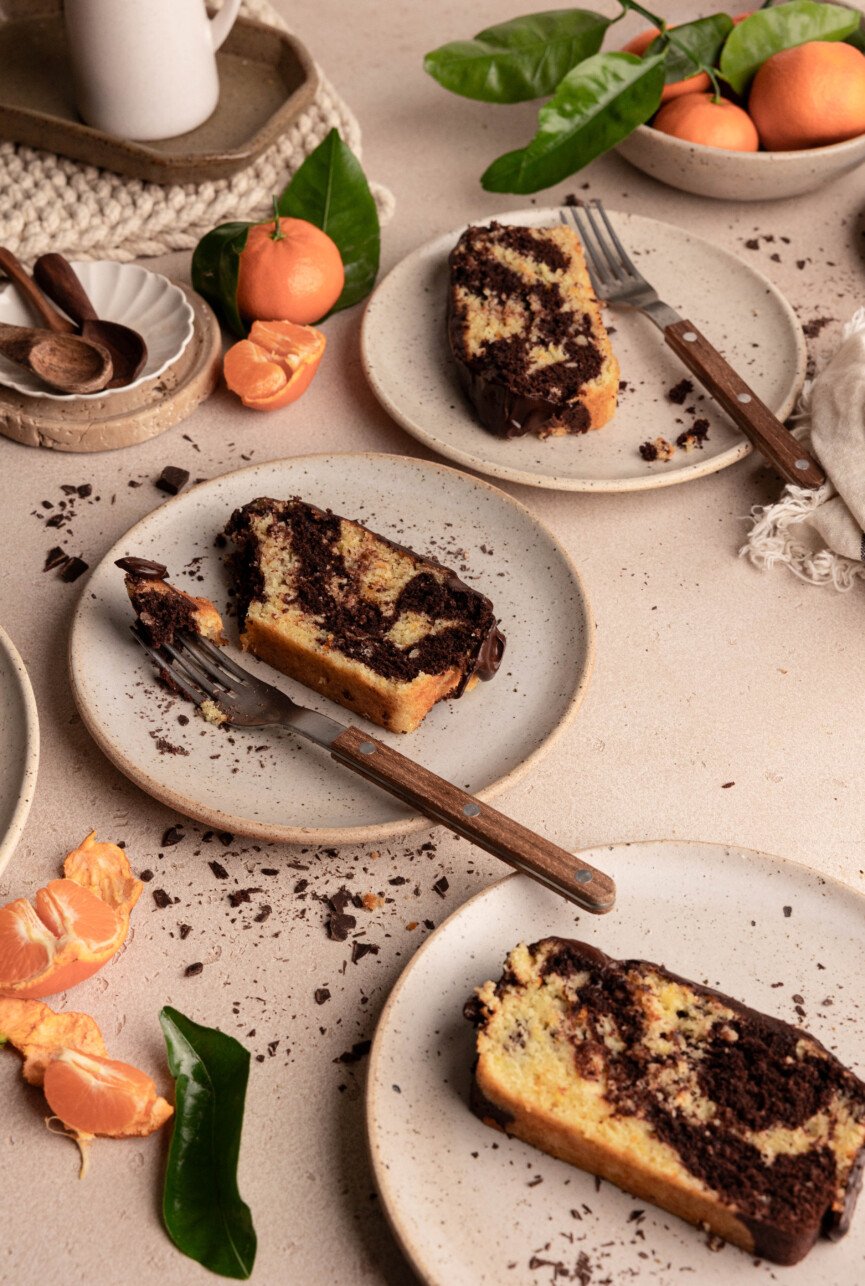 chocolate orange loaf cake