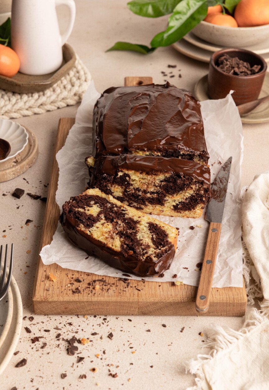 easy chocolate orange cake