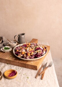 Winter radicchio chopped salad