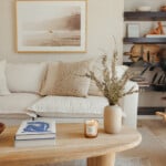 Cozy White Couch Living Room Design