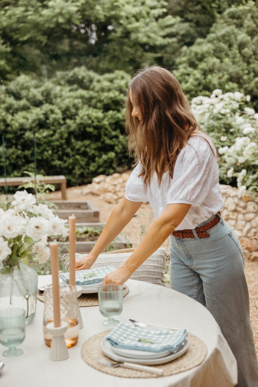 Mother's Day Garden Party Table