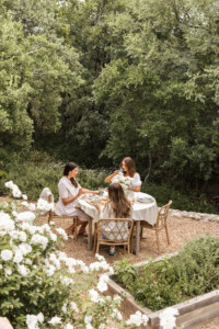 Garden Party dinner party - summer friends gathering
