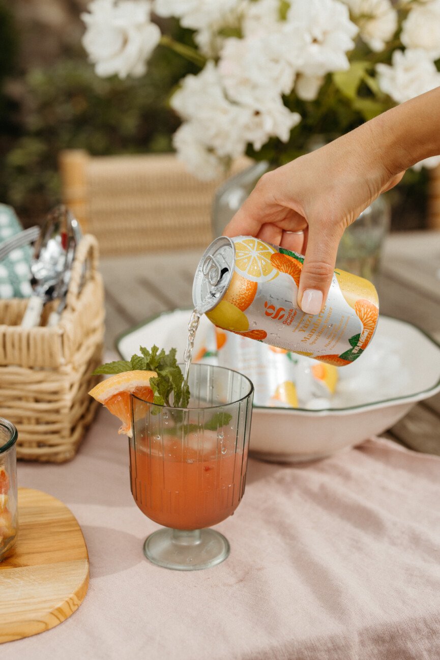 Mother's Day brunch spritz bar