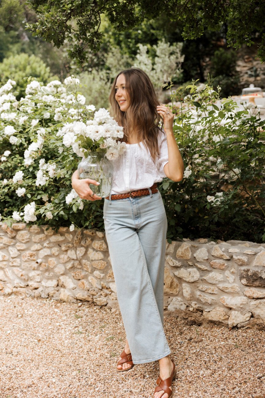 Camille Styles Backyard Garden Roses