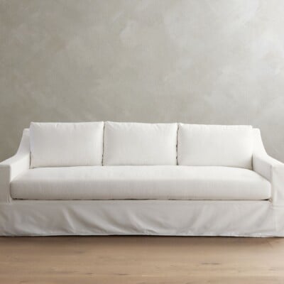 York Slope Arm Slipcovered Sofa, Pottery Barn