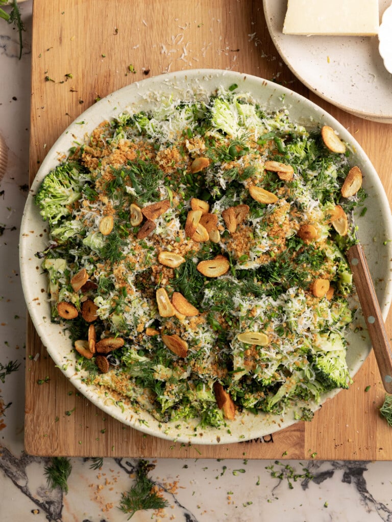 broccoli caesar_easy summer salads