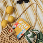 memorial day sales - summer beach bag with book