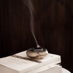 morning rituals with incense burning