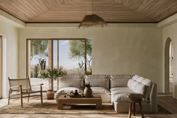 Malibu Renovation Media Room Design