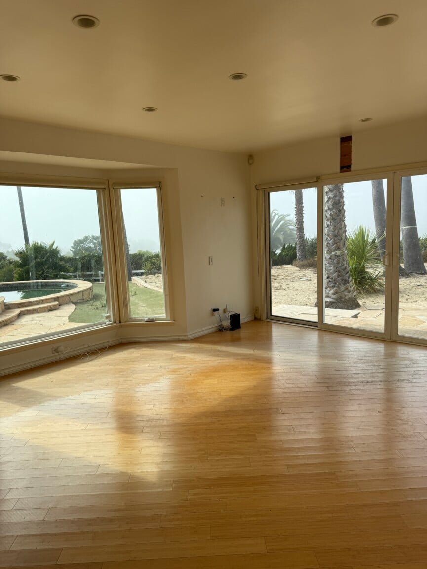 Malibu Renovation Media Room Design