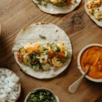 bacon egg avocado breakfast tacos