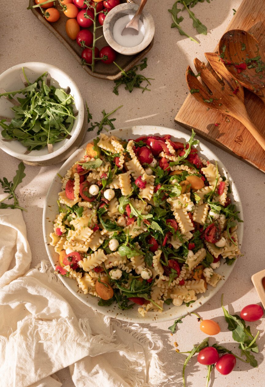 caprese pasta salad